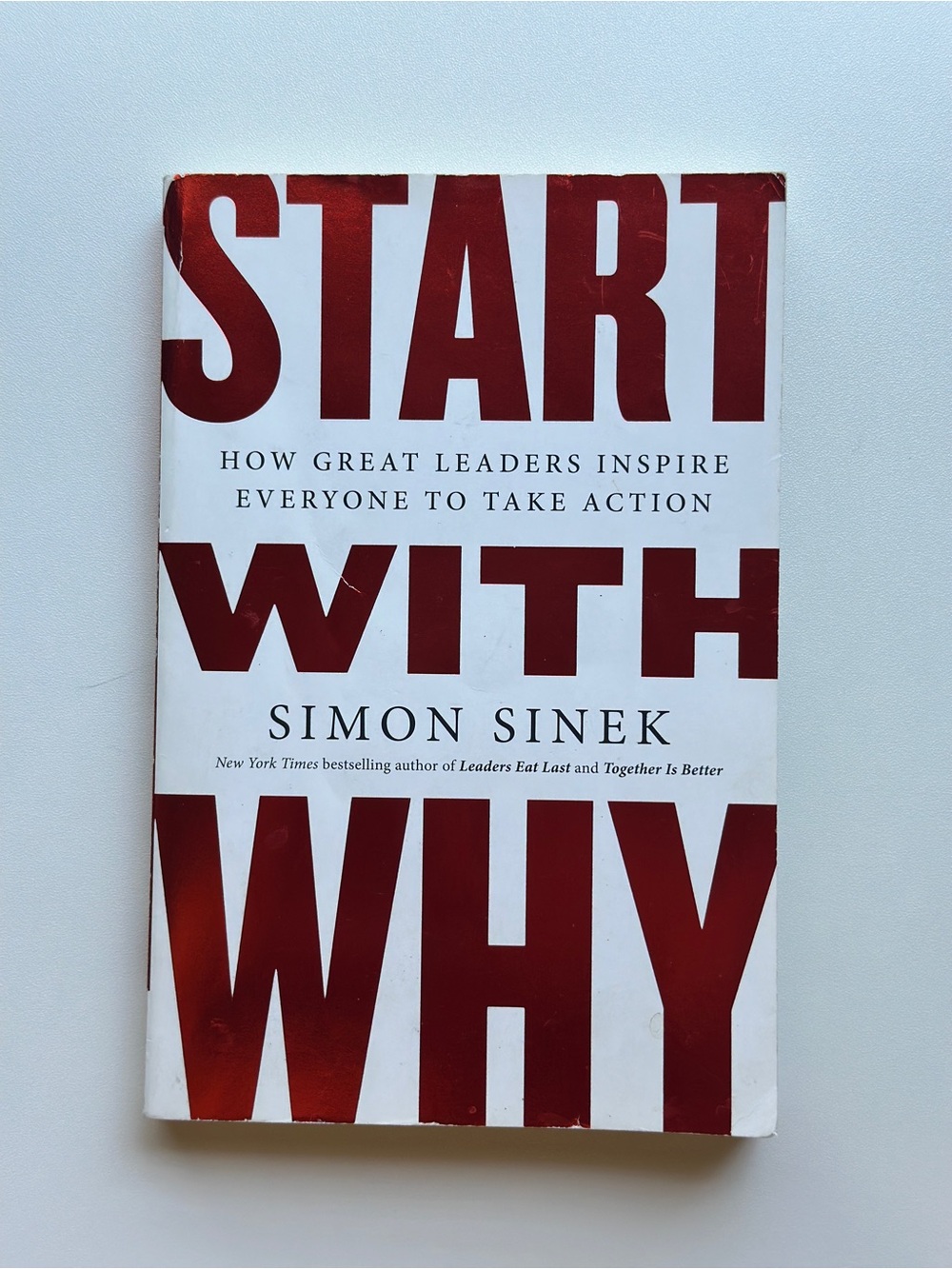 Start With Why by Simon Sinek | Business, Leadership | Paperback Book